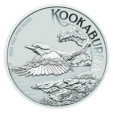 Pièce Kookaburra Argent 10 Once 2026
