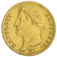 20 Francs Or Napoléon I Tête Laurée 1815 A
