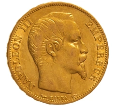 Pièce 20 Francs Or 1854 Napoléon III A