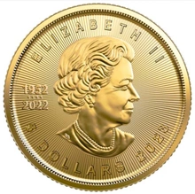Pièce Maple Leaf Or 1/10 Once 2023