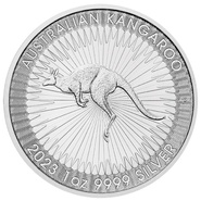 Kangourou en argent de 1 once - 2023