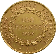 Pièce 100 Francs Or Génie 1878 à 1913