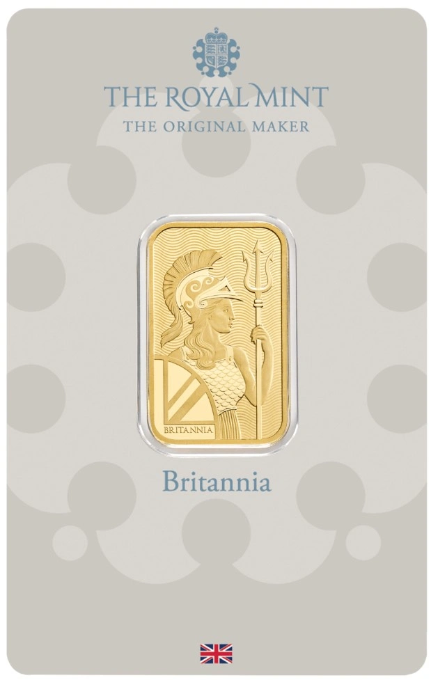 Lingot d'Or 10g Royal Mint Britannia