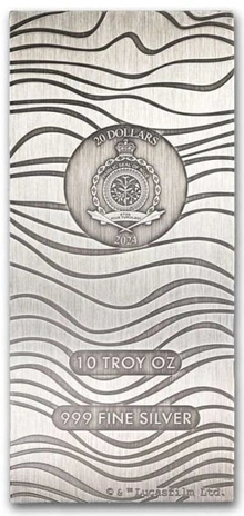 Pièce / Lingot Mandalorian Beskar Argent 10 Once 2024