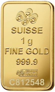 Lingot d'Or 1g Pamp