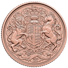 Pièce Souverain Or 2022 Pièce Commémorative Elisabeth II