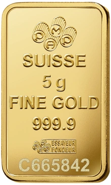 Lingot d'Or 5g Pamp Rosa