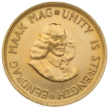 Pièce 2 Rand (2R) Or Afrique du Sud 1962