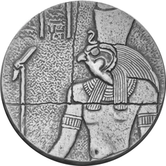 Pièce Reliques Égyptien Horus Argent 2 Onces