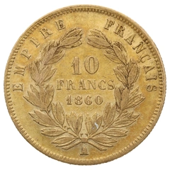 Pièce 10 Francs Or Napoléon III Tête Nue Notre Choix 1854 à 1860