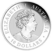 Pièce Kookaburra Argent 10 Onces 2023
