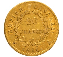 20 Francs Or Napoléon I Tête Laurée 1811 A
