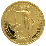 Pièce Britannia Or 1/4 Once 1999 BE