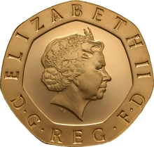 Pièce 20 Pence Or Notre Choix