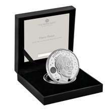 Pièce Harry Potter Argent 1 Once 25ème Anniversaire 2022 BE en Boîte