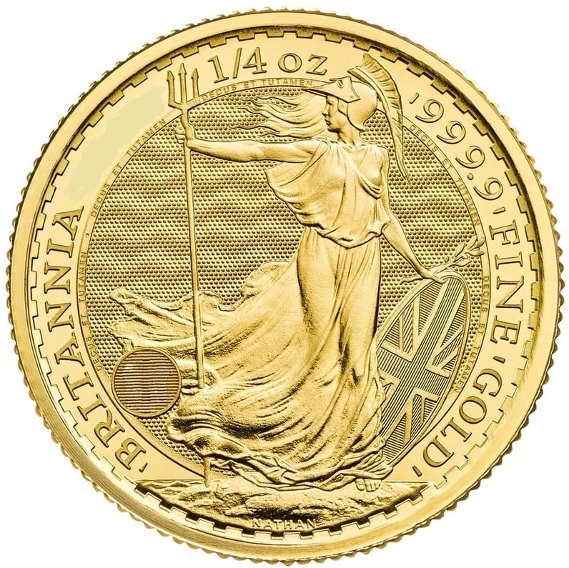 Pièce Britannia Or 1/4 Once Notre Choix