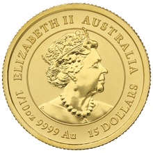 Collection Perth Mint Lunar en or de 1/10 once - 2020 Année de la Souris
