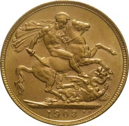 Souverain en or 1903 - Roi Edouard VII - Londres