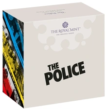 Pièce Music Legends Or 1/4 Once 2023 la Police BE en Boîte