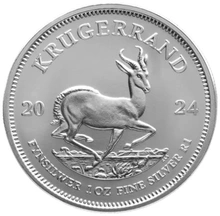 Pièce Krugerrand Argent 1 Once 2024