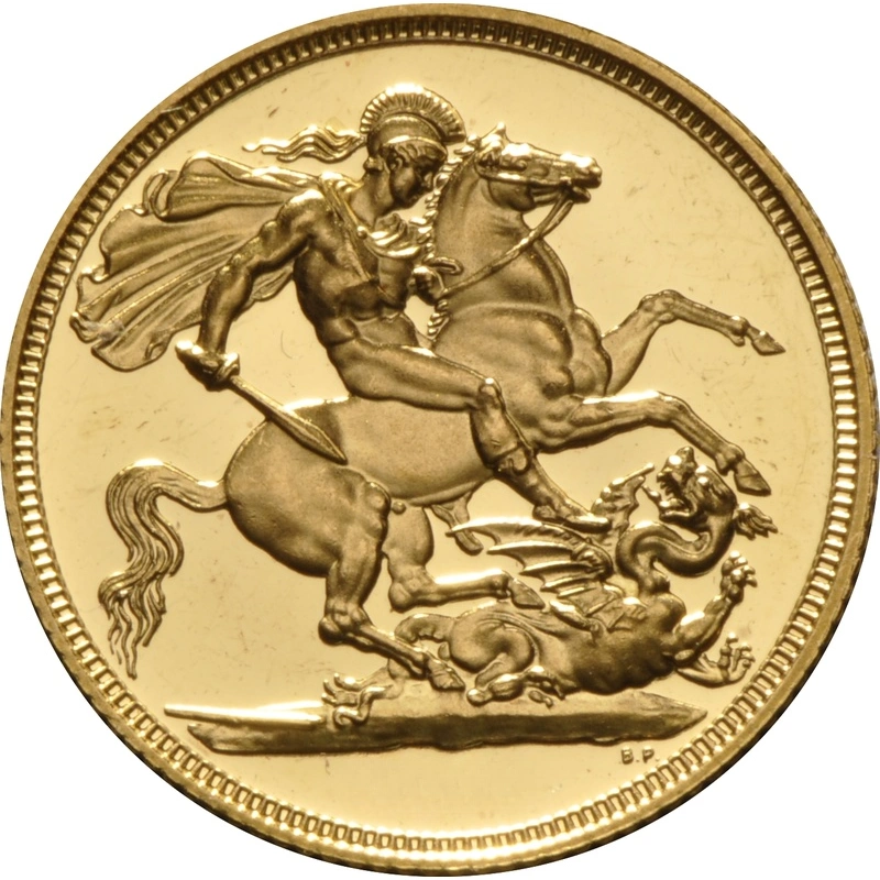 Proof Gold Sovereign Grade B