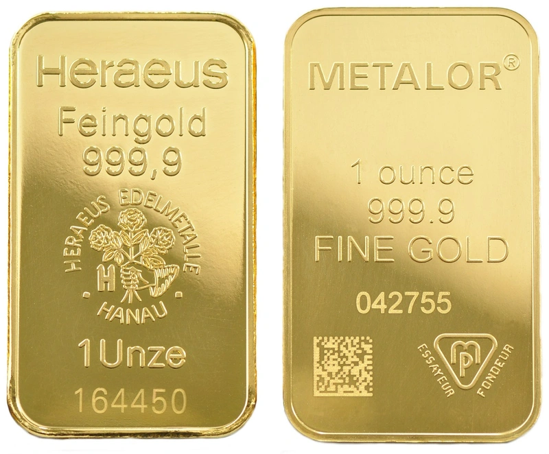 Lingot d'Or 1 Once Notre Choix Occasion