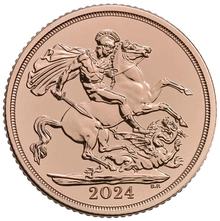 Pièce Souverain Or 2024