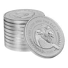 Pièce Le Lion et l'Aigle Argent 1 Once 2024