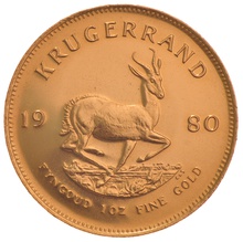 Krugerrand de 1 once en or - 1980