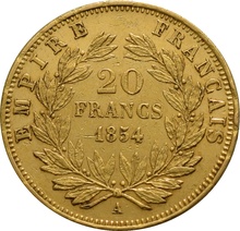 20 Francs Or dans son Coffret de Présentation Napoléon III Tête Nue