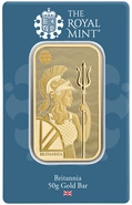 NOUVEAU Lingot d'Or 50g Royal Mint Britannia