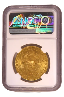 Pièce d'or de 20 $ Double Eagle Liberty Head de 1906, Denver NGC MS62