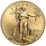 Pièce American Eagle Or 1/4 Once 2024