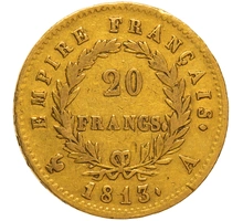 Pièce 20 Francs Or 1813 Napoléon I A