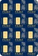 Lingots d'Or 12g (1g x 12) Pamp