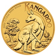 Kangourou en or de 1/10 Once - 2023
