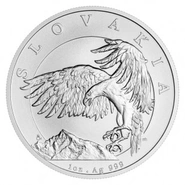 Pièce Aigle Slovaque Argent 1 Once 2024