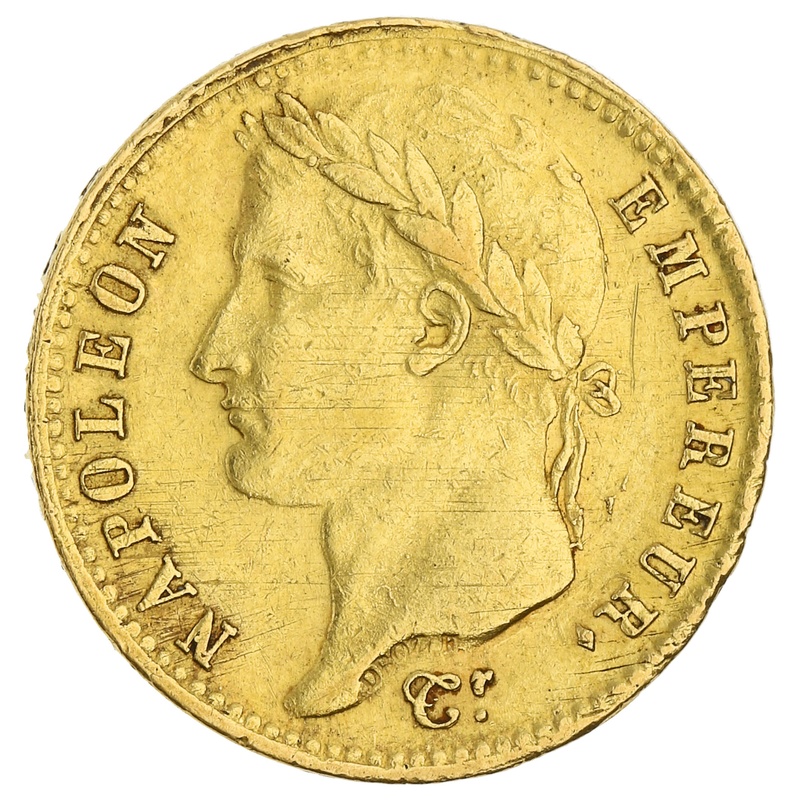20 Francs Or Napoléon I Tête Laurée 1809 A