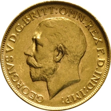 Pièce Souverain Or 1913 (P)