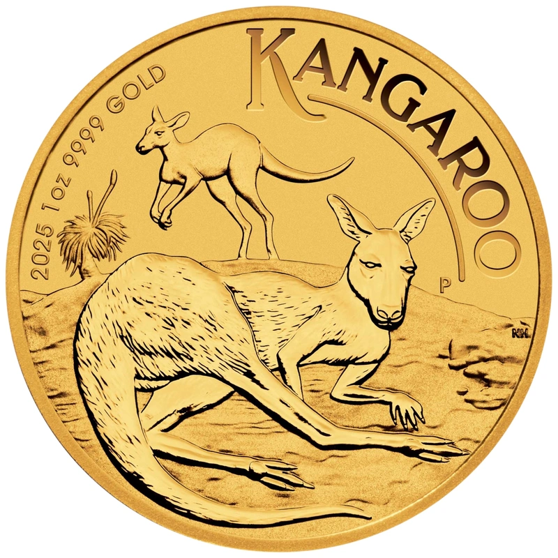 Pièce Kangourou Or 1 Once 2025