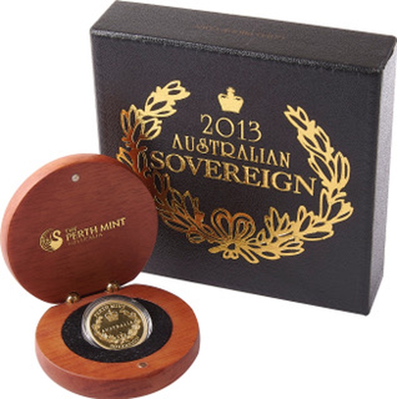2013 Australian Gold Sovereign