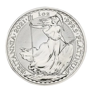 Pièce Britannia Platine 1 Once Meilleur Rapport Qualité-Prix