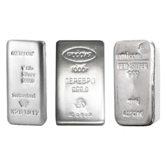 1kg Silver Bar Grade B