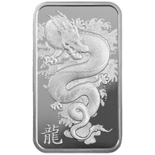 Lingot d'Argent 10g Pamp 2024 Année du Dragon