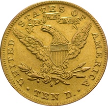 Eagle Américain en or de 10 dollars - Tête liberté