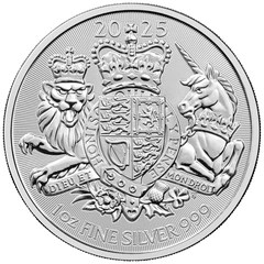 Pièce Armes Royales Argent 1 Once 2025 