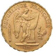 Pièce 20 Francs Or Génie 3ème République 1898 A