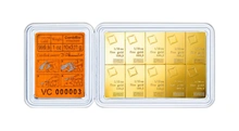 Lingot d'Or 1 Once Combibar (10 x 1/10) Valcambi