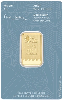 Lingot d'Or 10g Royal Mint Britannia