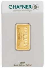 Lingot d'Or 5g C. Hafner